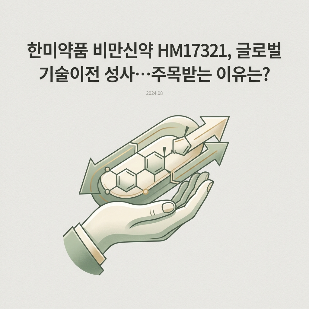 한미약품 비만신약 HM17321, 글로벌 기술이전 성사…주목받는 이유는?