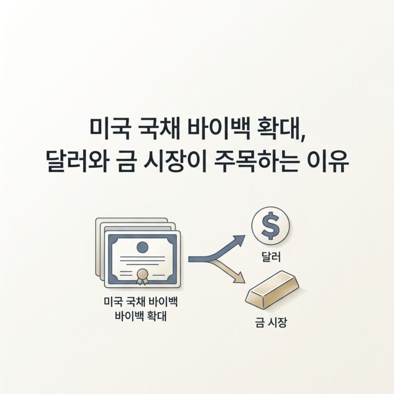 ai thumbnail minimal 미국 국채 바이백 확대 달러와 금 시장이 주목하는 이유 1787615224