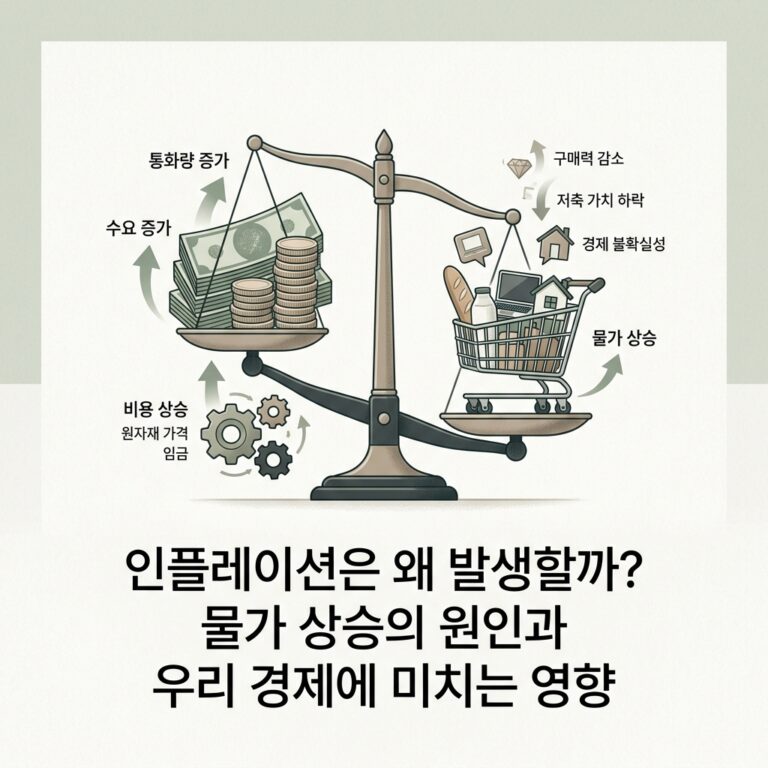 ai thumbnail minimal 인플레이션은 왜 발생할까 물가 상승의 원인과 우리 경제에 미치는 영향 1787631981