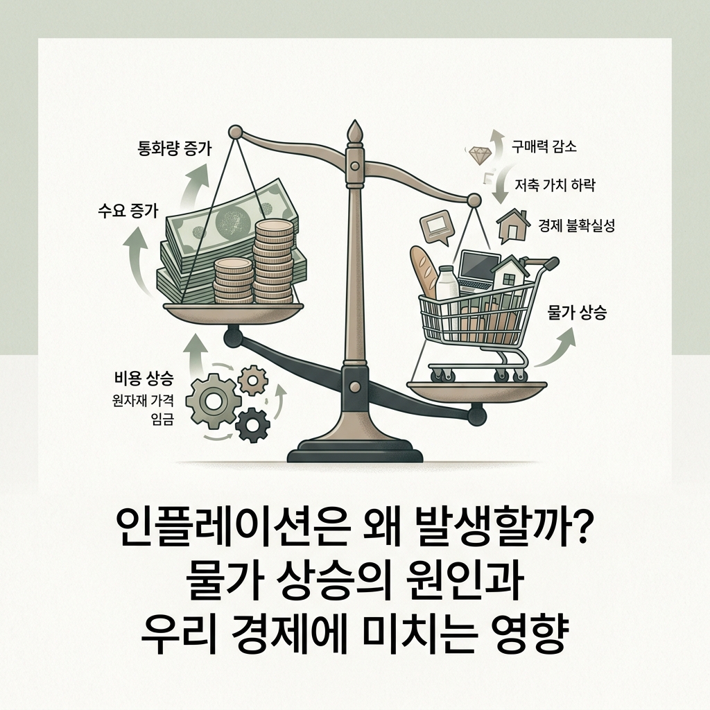 ai thumbnail minimal 인플레이션은 왜 발생할까 물가 상승의 원인과 우리 경제에 미치는 영향 1787631981