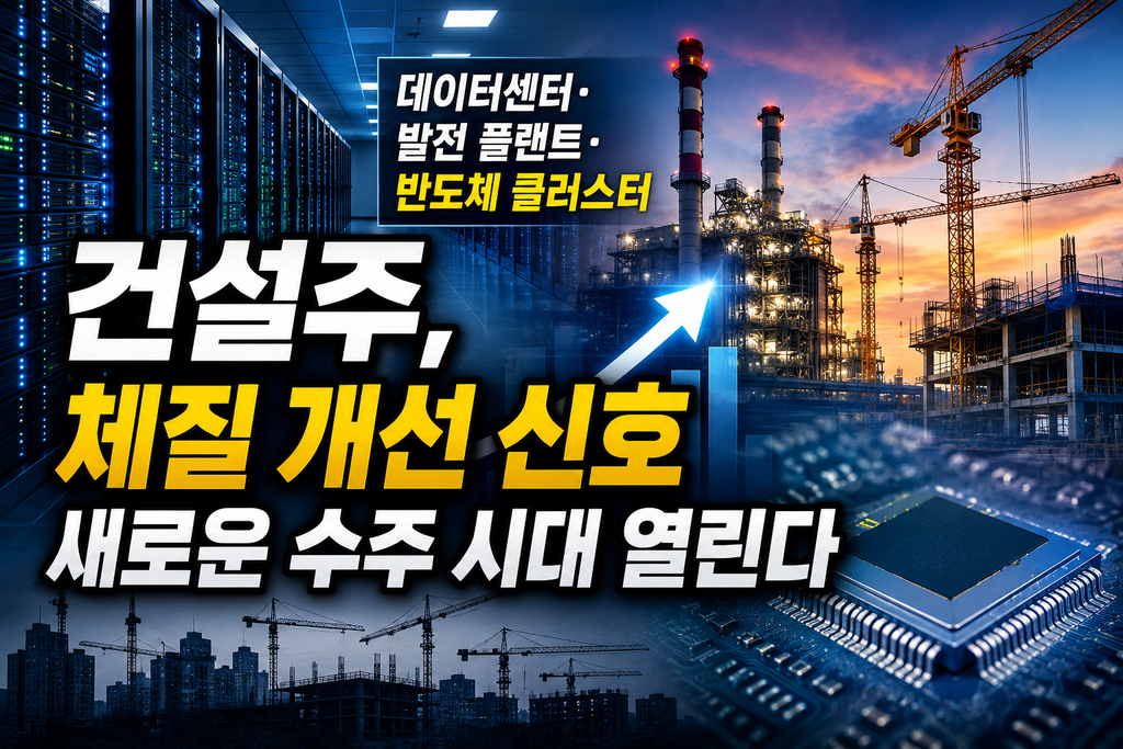 건설주가 다시 주목받는 이유